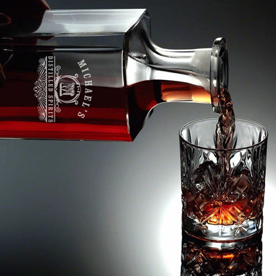 Custom Carson Whiskey Decanter