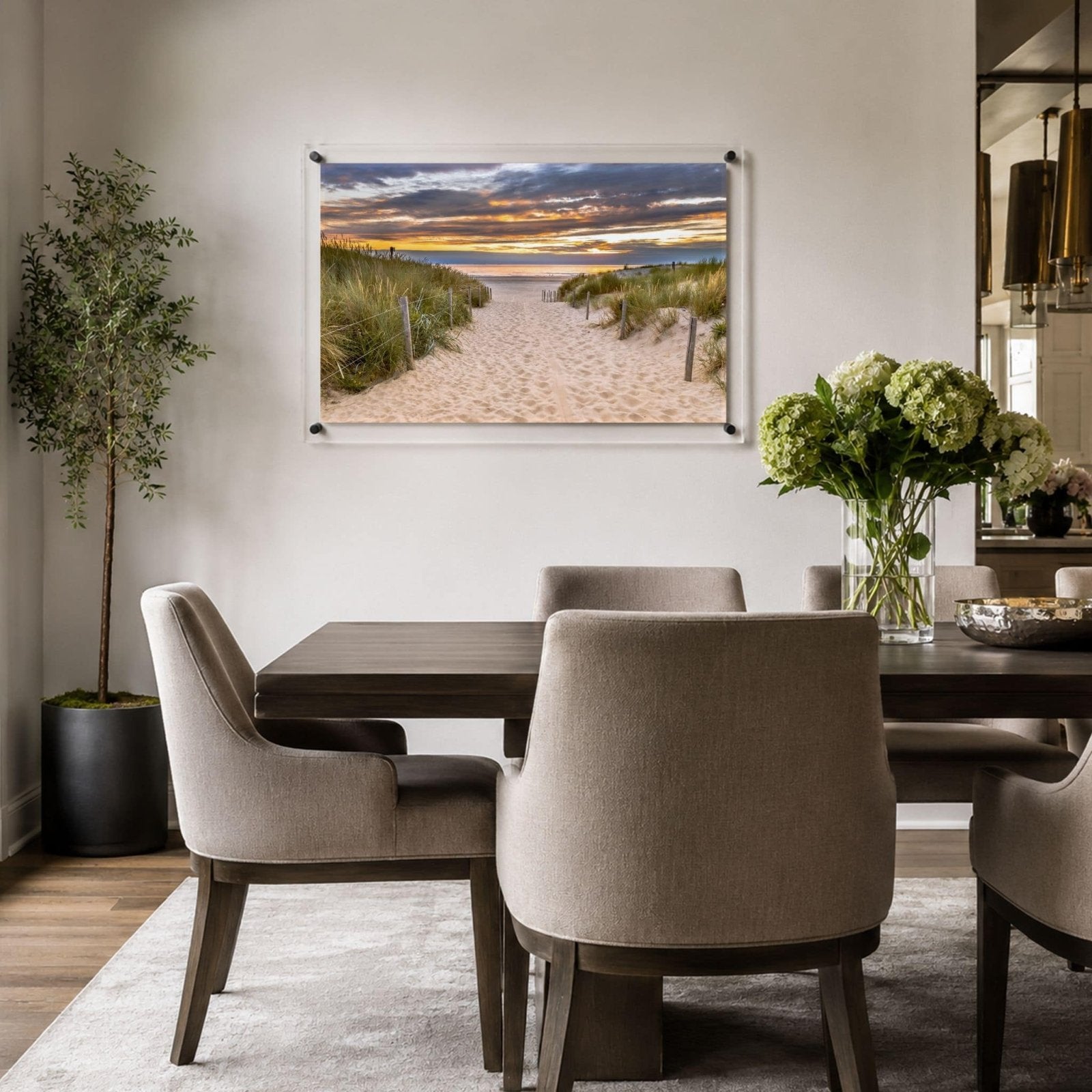 Dune Walk Acrylic Wall Art Print