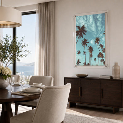 Palm Parade Acrylic Wall Art Print
