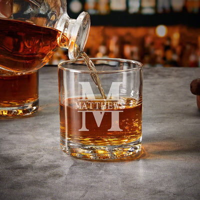 Personalized Buckman Whiskey Glasses - Set of 2