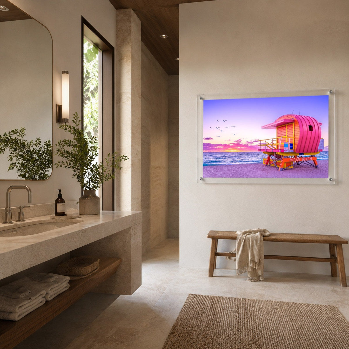 Pink Patrol Acrylic Wall Art Print