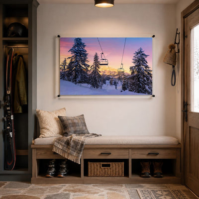 Pink Sky Apres Acrylic Wall Art Print