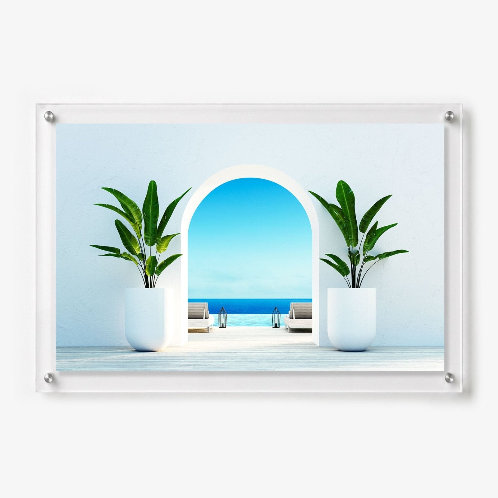 Resort State of Mind Acrylic Wall Art Print