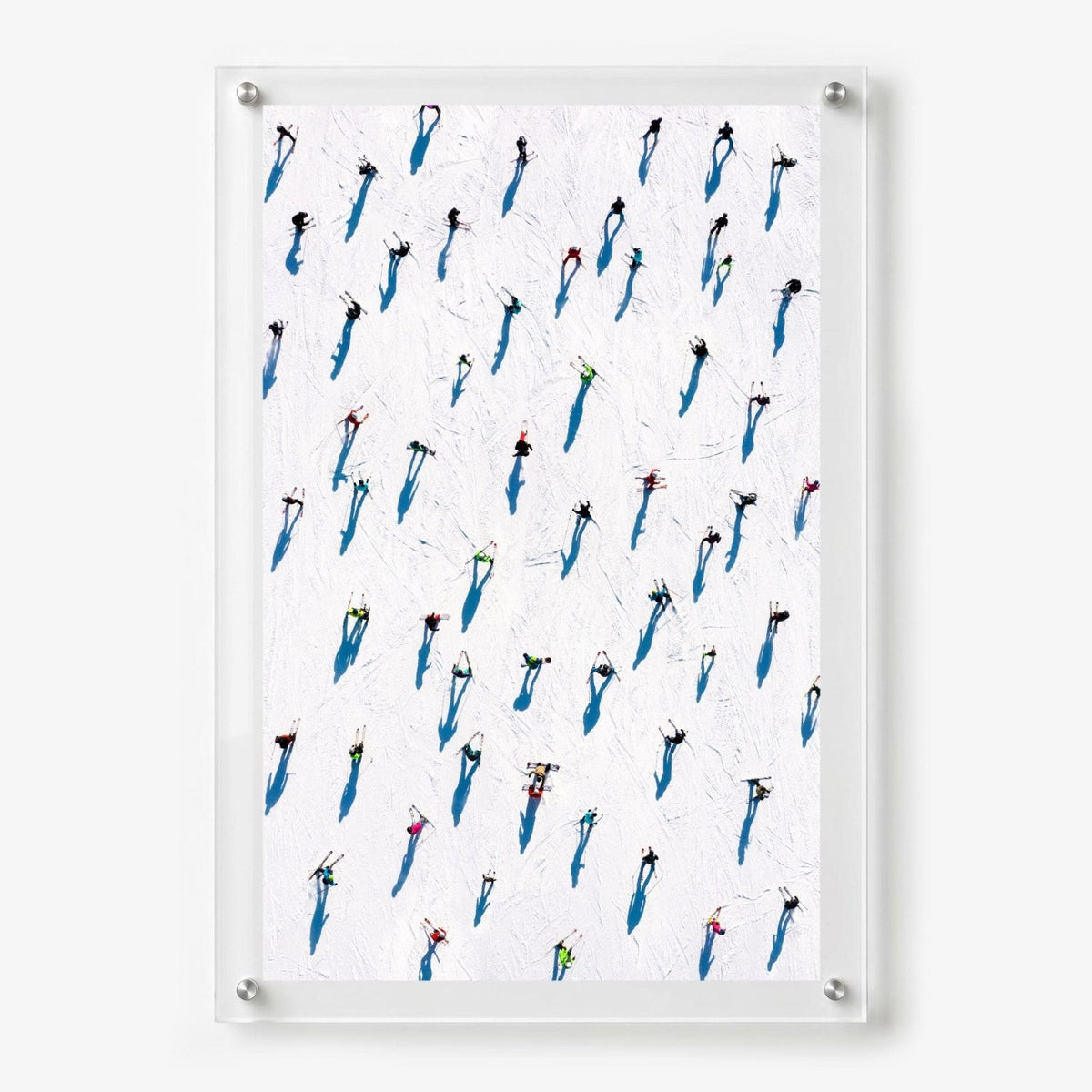 Snow Dots Acrylic Wall Art Print
