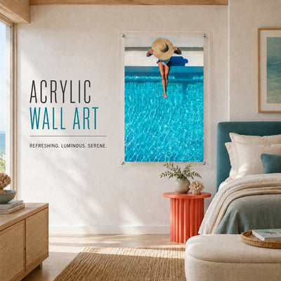 The Temperature Check Acrylic Wall Art Print - Vertical