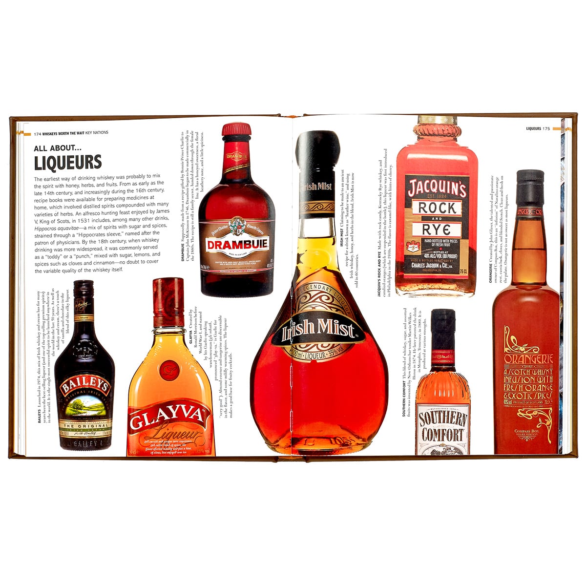 World Whiskey, Custom Brown Leather - Bound Book