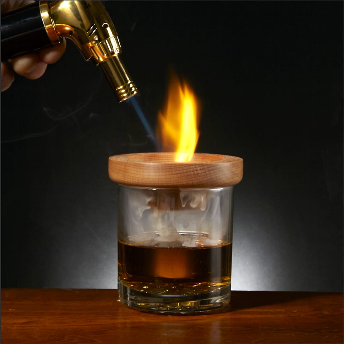 Black Diamond Personalized Bourbon Smoker - 11pc Luxury Boxed