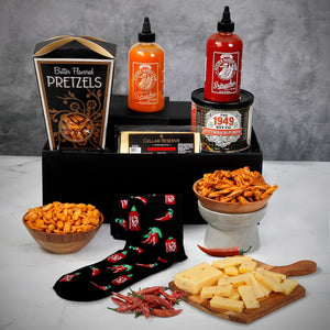 Spicy Snacks Hot Sauce Gift