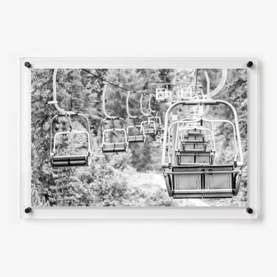 Chair Line Acrylic Wall Art Print