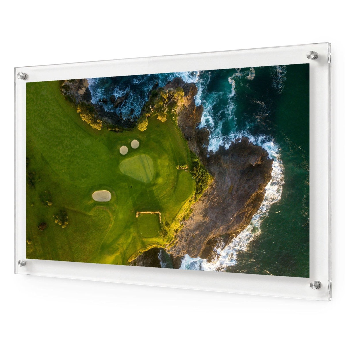 Coastal Hazard Acrylic Wall Art Print - Horizontal