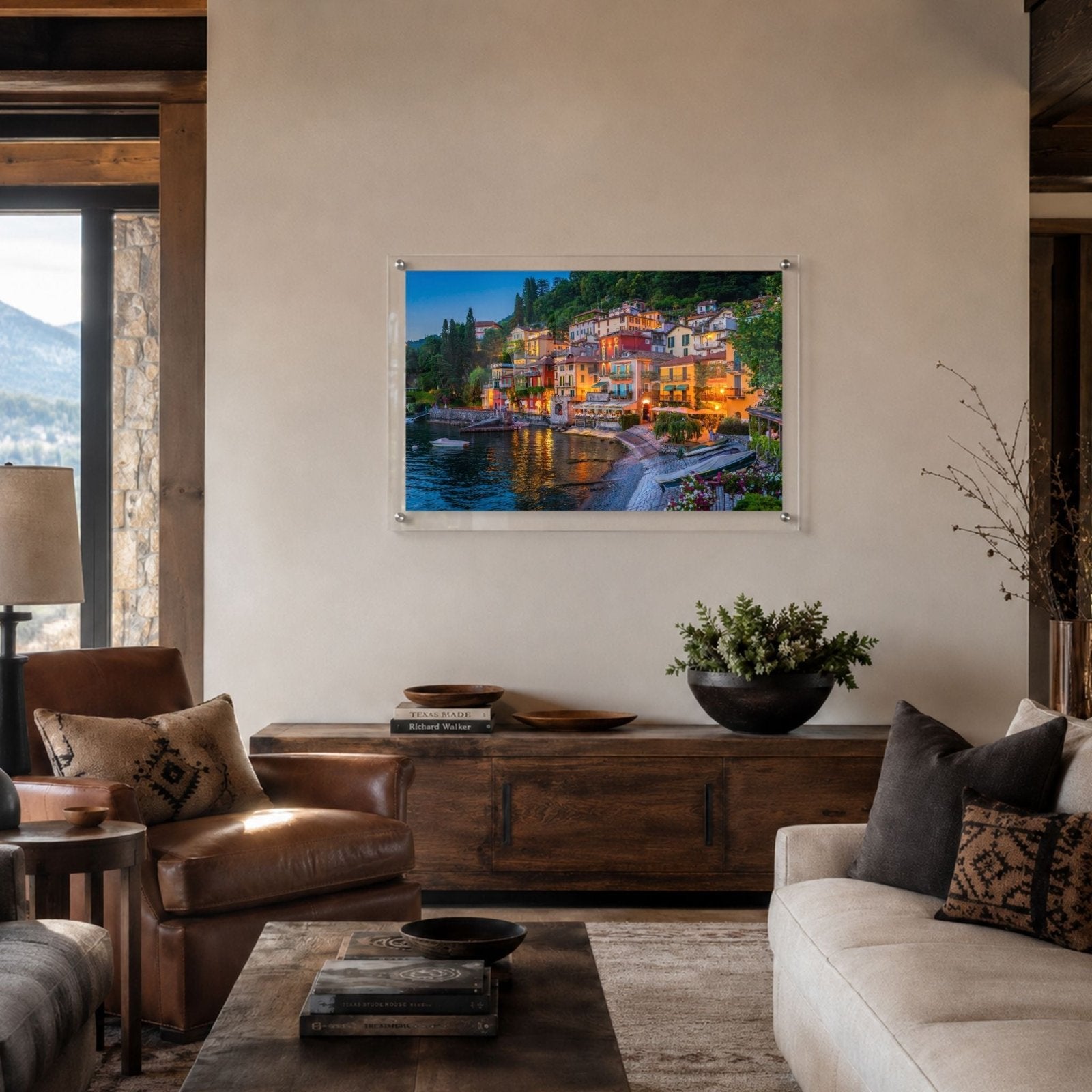 Como After Dark Acrylic Wall Art Print