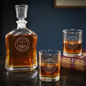 2 Glasses + Decanter