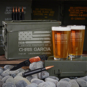 Ammo Can Beer Gift Set