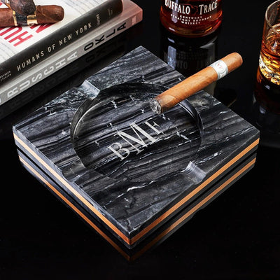 Engraved Cigar Ashtray