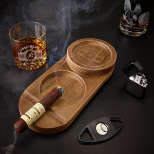 Ashtray + Glass + Accessories