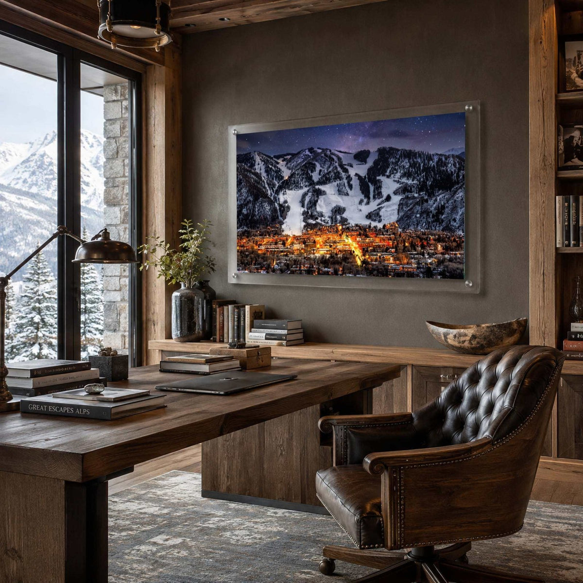 Goodnight, Aspen Acrylic Wall Art Print
