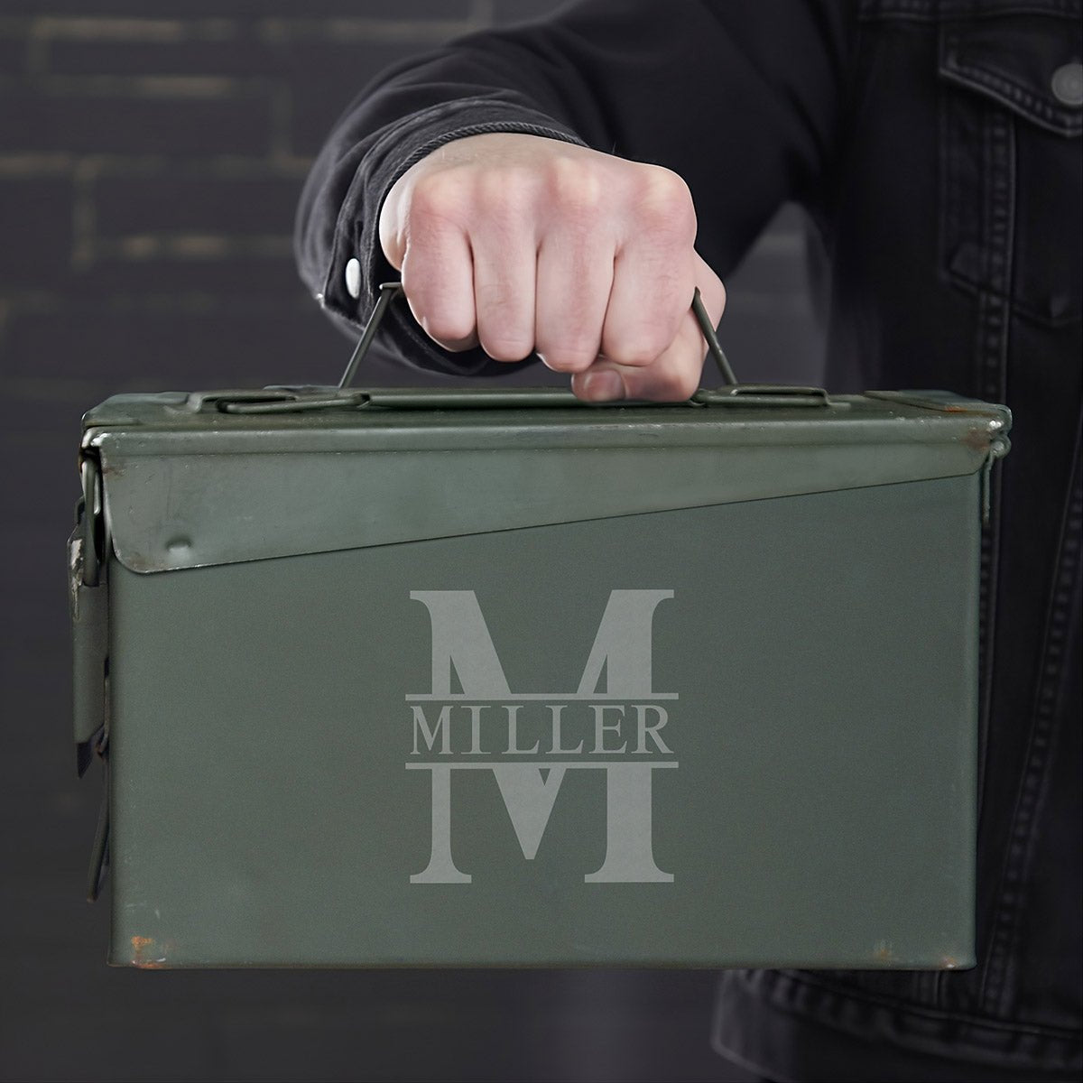 Halo Drink Smoker 9 pc Personalized 30 Caliber Ammo Box Gift Set