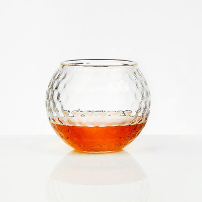 Par Excellence Golf Ball Whiskey Glasses, Set of 2