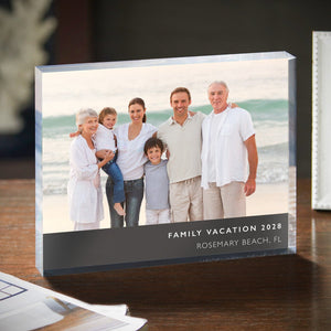 Family Acrylic Block