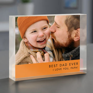 Dad Acrylic Block