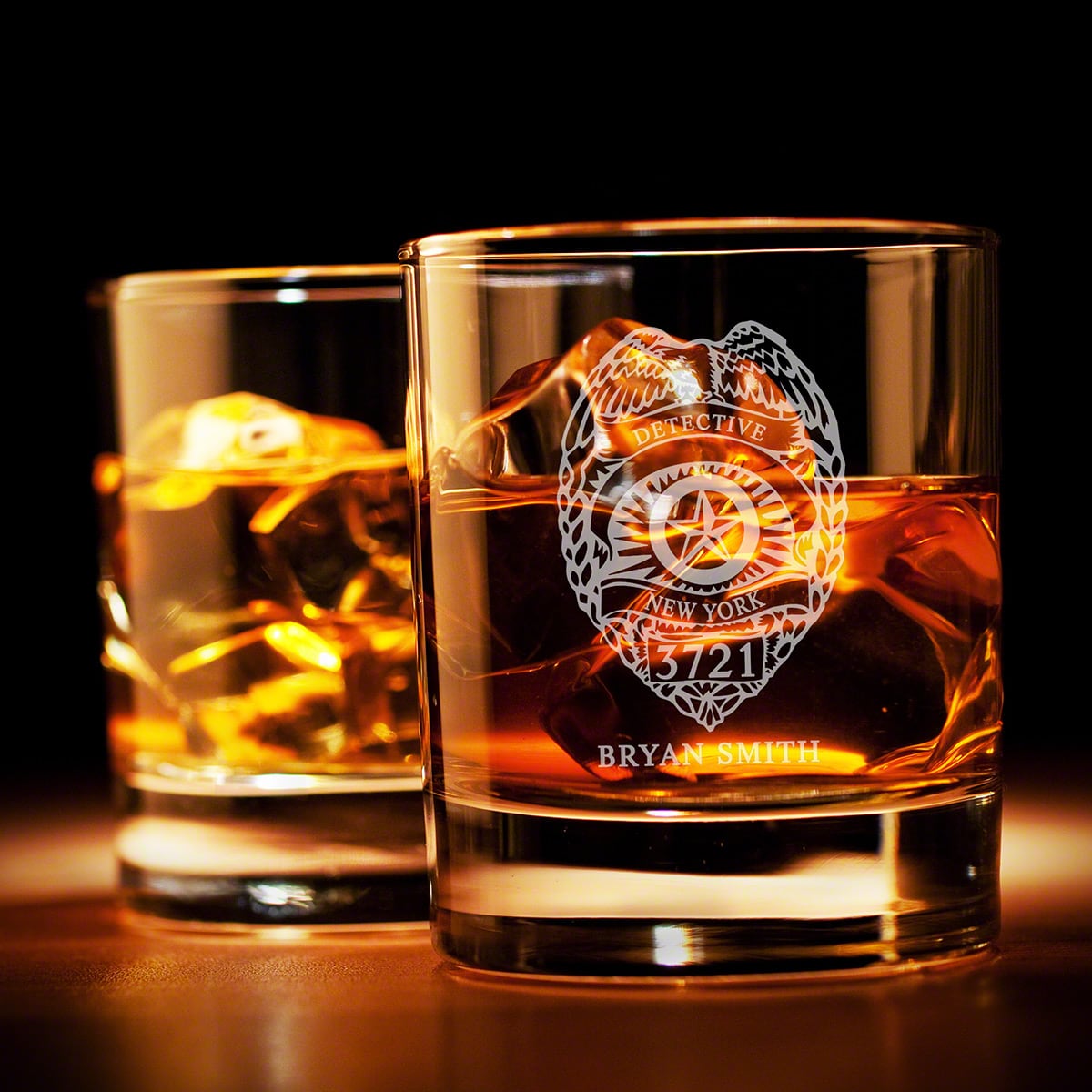 Personalized Argos Decanter Set Sheriff Gifts