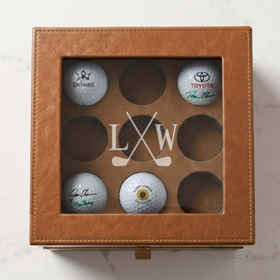 Personalized Golf Ball Collector Box