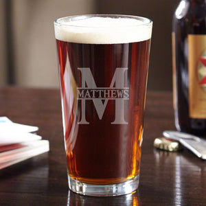 One Classic Pint Glasses