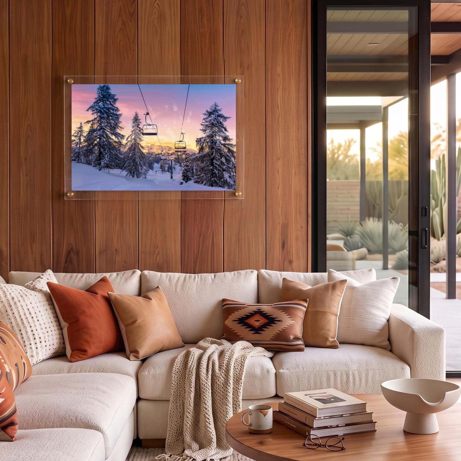 Pink Sky Apres Acrylic Wall Art Print