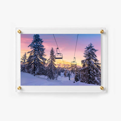 Pink Sky Apres Acrylic Wall Art Print