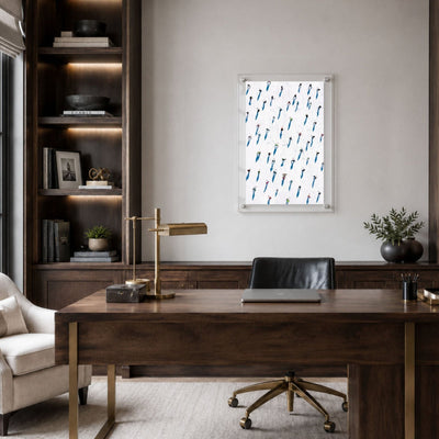 Snow Dots Acrylic Wall Art Print