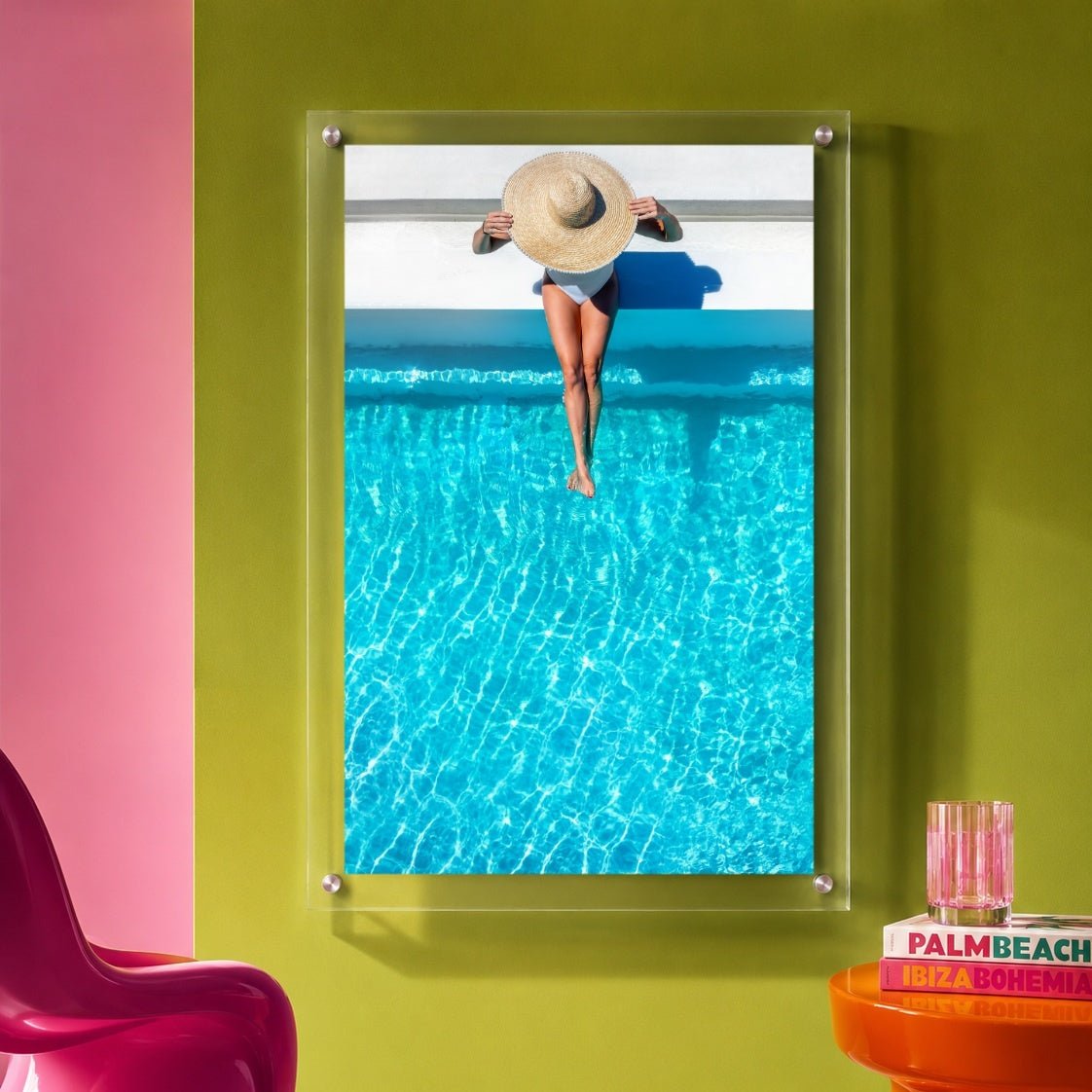 The Temperature Check Acrylic Wall Art Print - Vertical