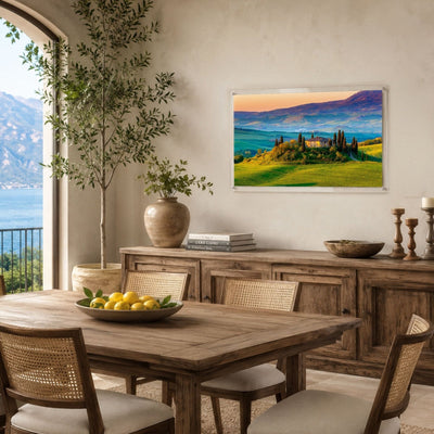 Tuscan Glow Acrylic Wall Art Print