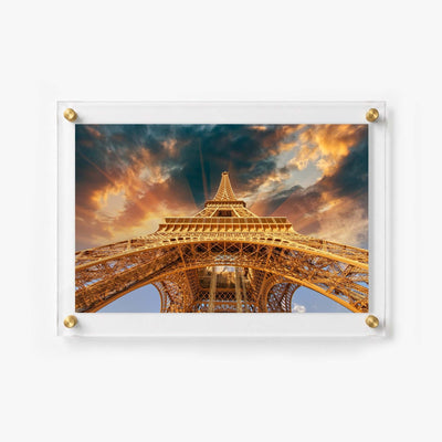 Under the Eiffel Acrylic Wall Art Print