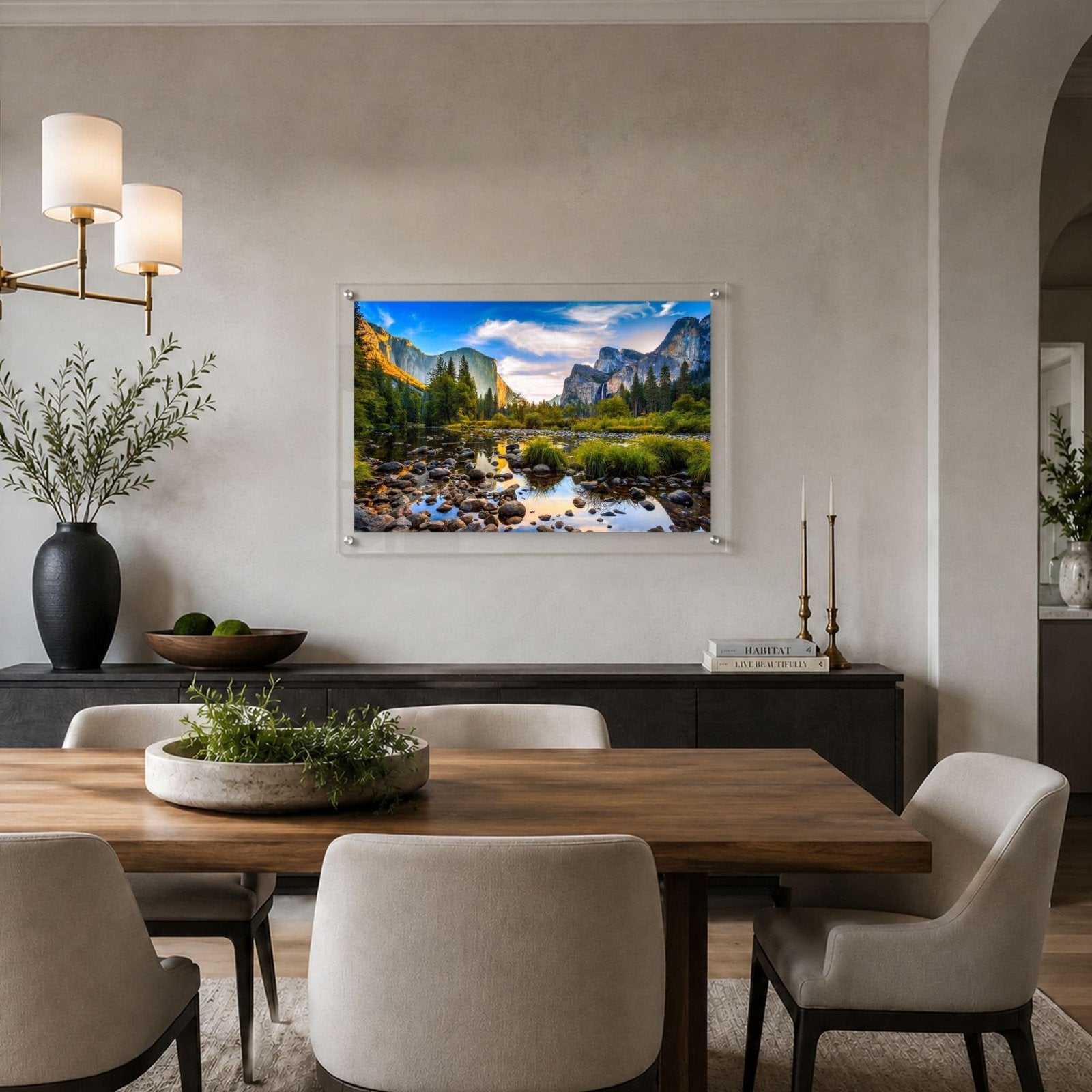 Yosemite Glow Acrylic Wall Art Print